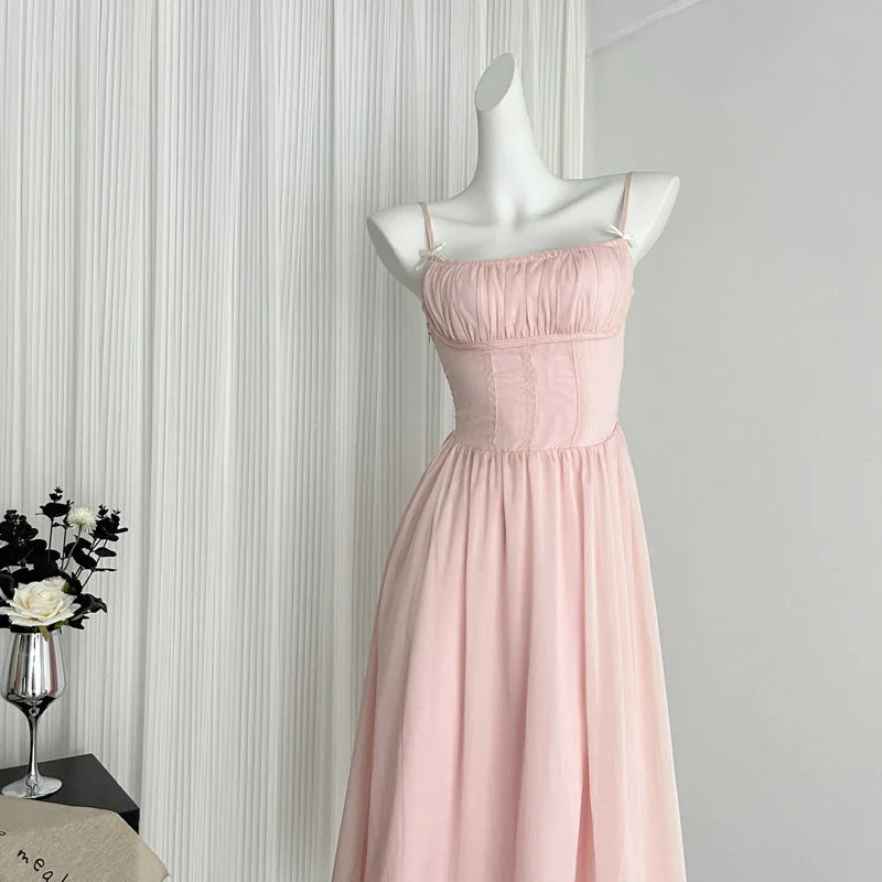 pink dress