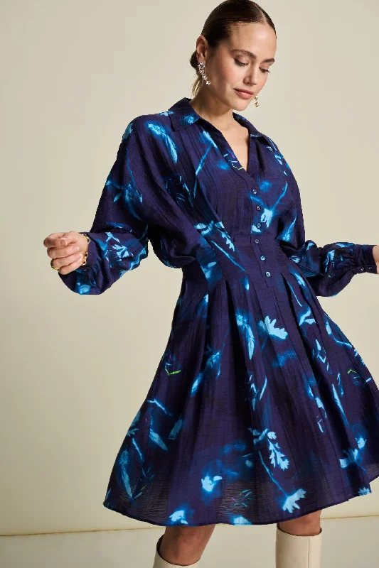 DRESS - Feathers and Floral