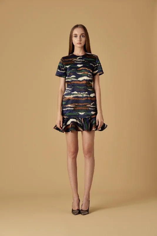 ZT101625DPR : PRINT DRESS