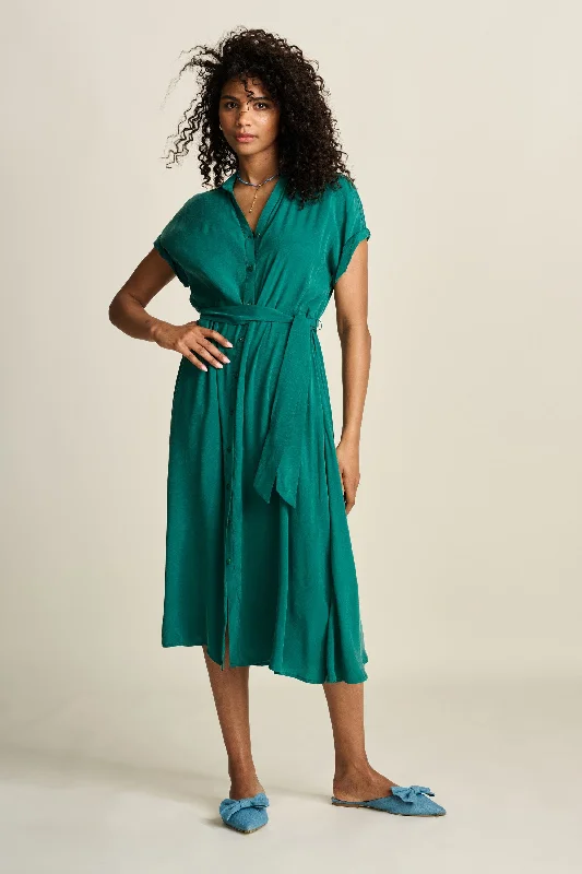 DRESS - Lynn Pacific Green