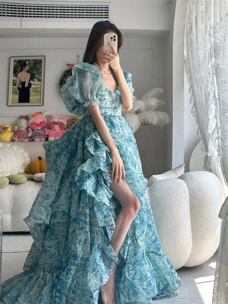 LIZAKOSHT -  Seaside Vacation Dress Women's Wedding