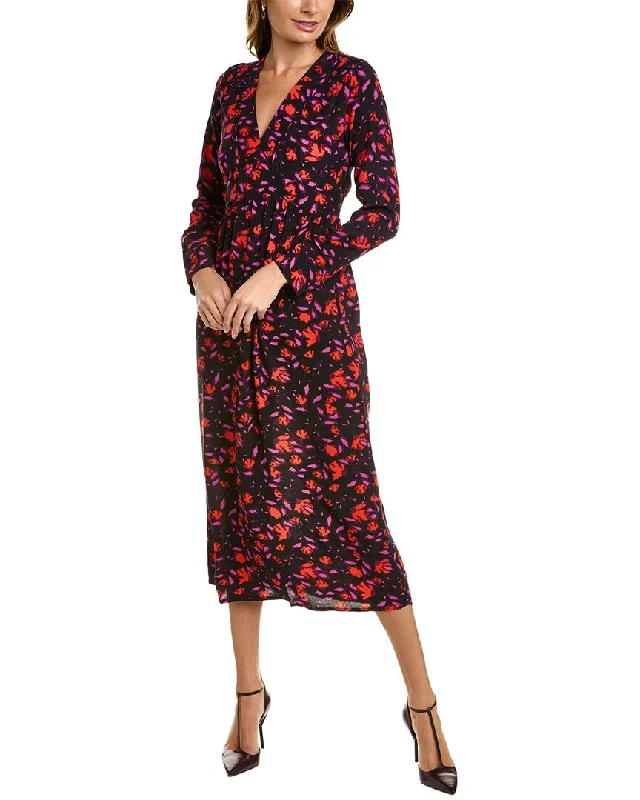 ANNA KAY Molina Midi Dress Comfortable Ruched Midi Dress