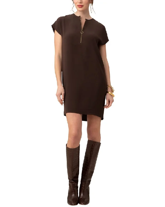 Trina Turk Hasil Mini Dress Elegant Mini Dress with Ruffles