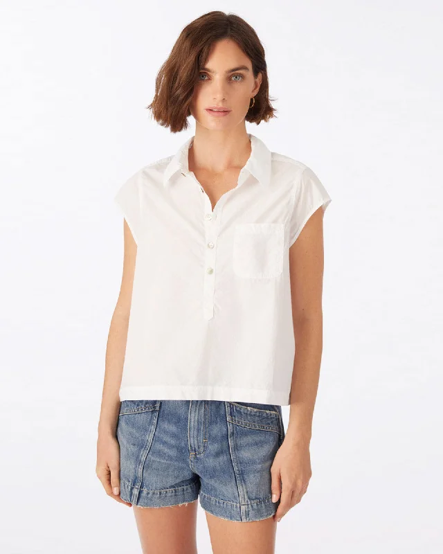 Jacquiline Shirt Cozy Knit Short Sleeve Top