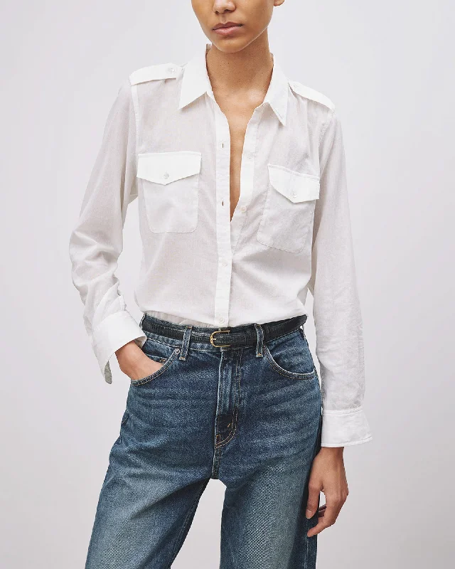 Jora Shirt Relaxed Cotton Short Shirt