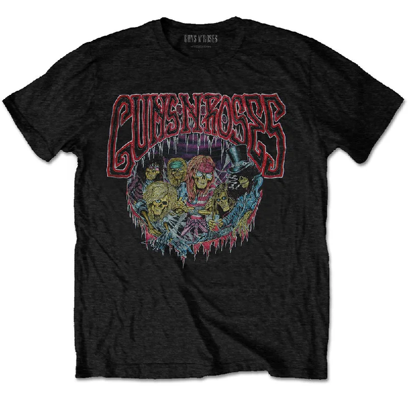 Guns N' Roses | Official Band T-shirt | Illusion Tour (Back Print) Modern Contemporary Chic Guns N' Roses | Official Band T-shirt | Illusion Tour (Back Print) Modern Contemporary Chic