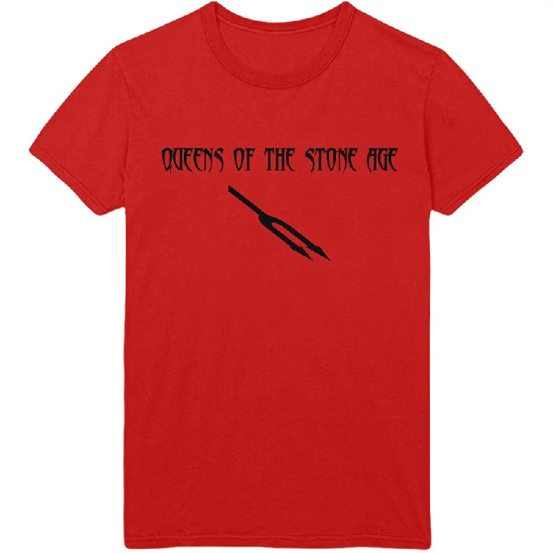 Queens Of The Stone Age | Official Band T-Shirt | Deaf Songs Real Fur Shearling Chenille Queens Of The Stone Age | Official Band T-Shirt | Deaf Songs Real Fur Shearling Chenille