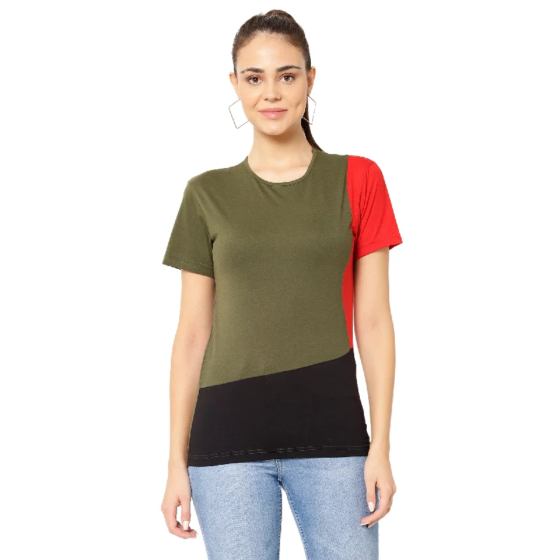 Vimal Jonney Green Color T-shirt For Women Rayon Fabric Velvet Fabric Corduroy Fabric Vimal Jonney Green Color T-shirt For Women Rayon Fabric Velvet Fabric Corduroy Fabric