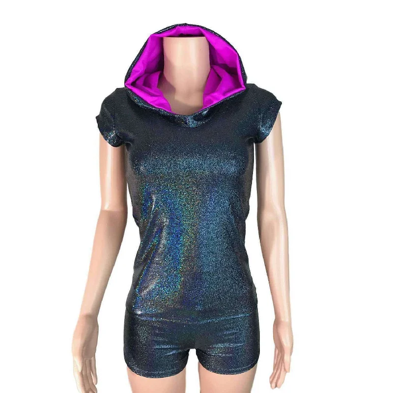 SALE - MEDIUMFull Length Cap Sleeve Hoodie Top Hoodie with Double Zipper Versatile Adjustable SALE - MEDIUMFull Length Cap Sleeve Hoodie Top Hoodie with Double Zipper Versatile Adjustable