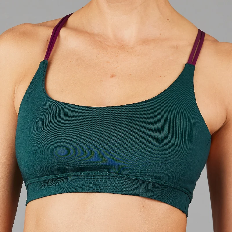 Bra Top (evergreen/gem) Comfortable Lace Bralette