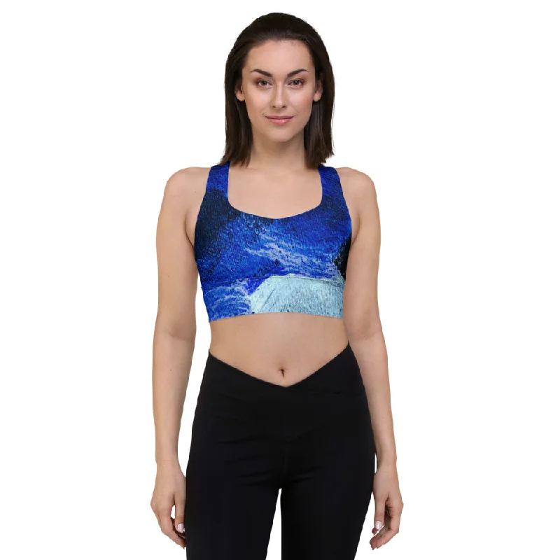 Express Longline sports bra Supportive Wireless Bra