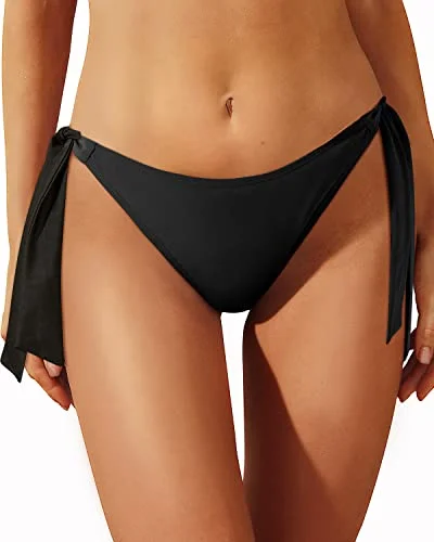 Women's Full Coverage Bikini Bottom Low Rise Tie Side String Swim Bottom Sexy Two-Piece Set Women's Full Coverage Bikini Bottom Low Rise Tie Side String Swim Bottom Sexy Two-Piece Set