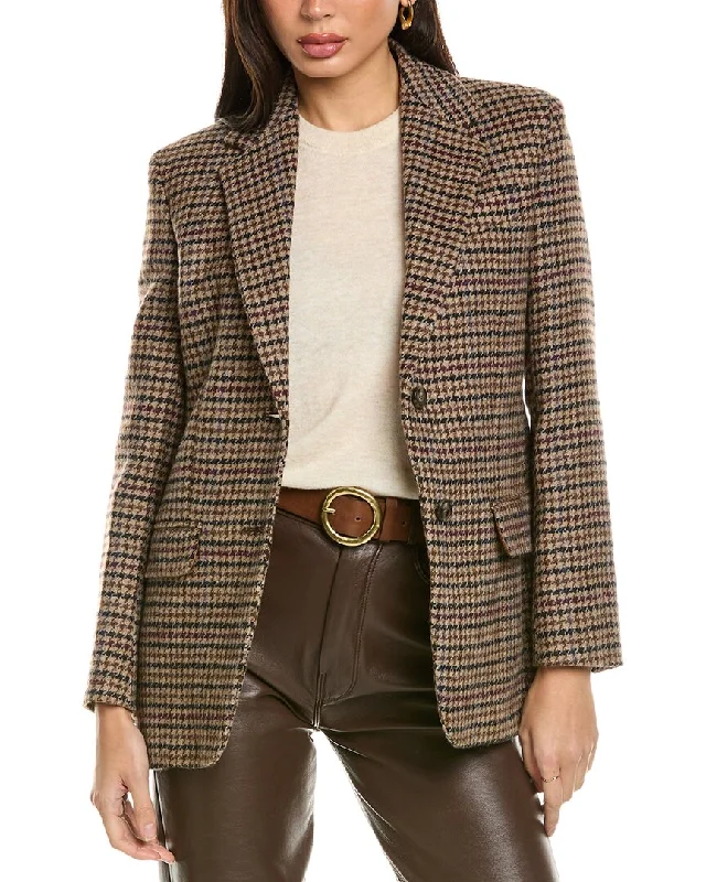 Weekend Max Mara Maltese Wool-Blend Jacket Striped Jacket Polka Dot Jacket Floral Jacket Weekend Max Mara Maltese Wool-Blend Jacket Striped Jacket Polka Dot Jacket Floral Jacket